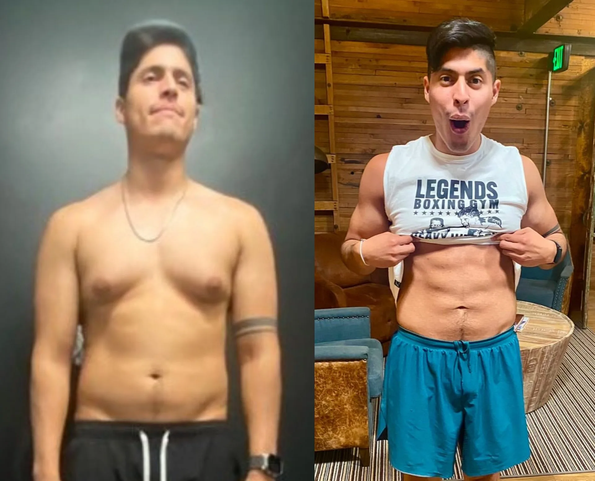 Client transformation — before and after injury rehab results at The Body Mechanic Utah